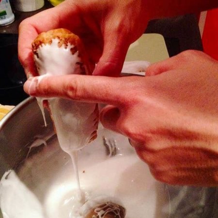 Glaçage des éclairs