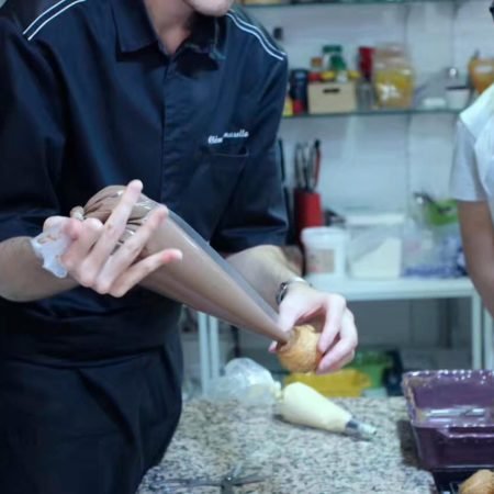 Utilisation de la poche à douille